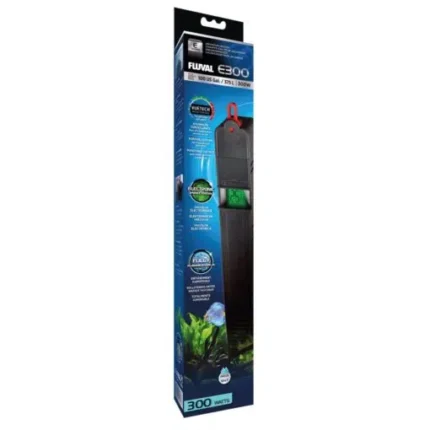 Fluval E300w Advanced Electronic Heater – 375 L (100 US gal) – 300 W – A774