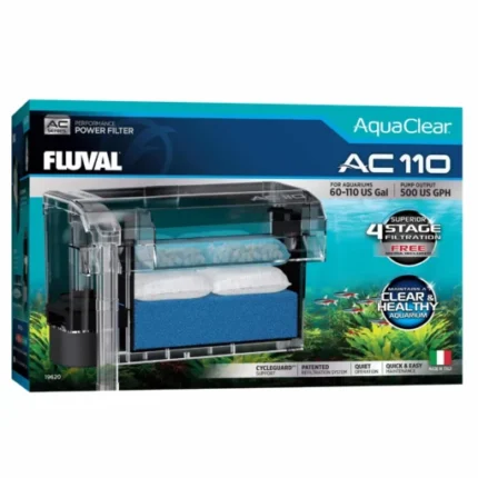 Fluval AC110 Power Filter – 60–110 US Gal (227–416 L)